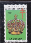 Sellos de America - M�xico -  LA CORONA-Loteria de México