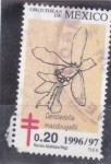 Stamps Mexico -  OERSTEDELLA MACDOUGALLII-Orquidias de México