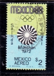 Sellos de America - Mxico -  Olimpiada Munich-72