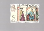 Stamps Spain -  dia del sello