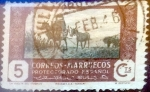 Stamps Spain -  Intercambio cr3f 0,20 usd 5 cents. 1944