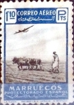Sellos de Europa - Espaa -  Intercambio 0,20 usd 1,10 ptas. 1953