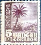 Stamps Spain -  Intercambio 0,25 usd 5 cents. 1949