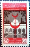 Stamps Spain -  Intercambio 0,20 usd 25 cents. 1947