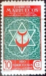Stamps Spain -  Intercambio 0,20 usd 10 cents. 1946