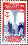 Sellos de Europa - Espa�a -  Intercambio cr3f 0,20 usd 10 cents. 1951