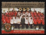 Stamps Peru -  CENTENARIO  DE  LA  BANDA  MUSICAL  DE  LA  POLICÍA  NACIONAL