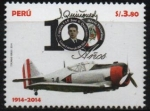 Stamps Peru -  JOSÉ  A.  QUIÑÓNEZ