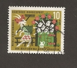 Stamps Germany -  Caperucita roja y el lobo
