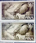 Stamps : Europe : Spain :  Intercambio 0,50 usd 2 x  50 cents. 1966