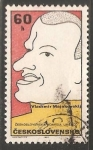 Stamps Czechoslovakia -  Vladímir Mayakovski