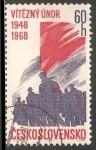 Stamps Czechoslovakia -  20 aniversario en febrero de 1948