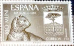 Stamps Spain -  Intercambio m1b 0,35 usd 1 pta. 1965