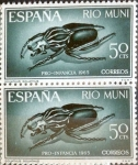 Stamps Spain -  Intercambio 0,25 usd 50 cents. 1965