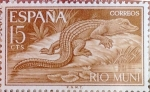 Stamps Spain -  Intercambio cryf 0,20 usd 15 cents. 1964