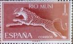 Stamps Spain -  Intercambio 0,85 usd 1 pta. 1964