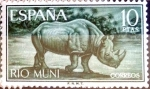 Stamps Spain -  Intercambio 8,50 usd 10,00 ptas. 1964