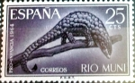 Stamps Spain -  Intercambio cryf 0,25 usd 25 cents. 1964