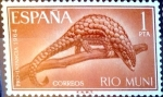 Stamps Spain -  Intercambio nf4b 0,25 usd 1 pta. 1964