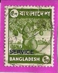 Sellos del Mundo : Asia : Bangladesh : arbol