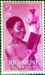 Stamps Spain -  Intercambio m2b 0,20 usd 2,00 pta. 1960