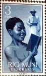 Stamps Spain -  Intercambio 0,30 usd 3,00 pta. 1960
