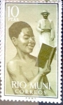 Stamps Spain -  Intercambio cryf 1,75 usd 10,00 pta. 1960