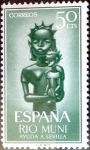 Stamps Spain -  Intercambio m2b 0,25 usd 50 cents. 1963