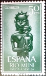 Stamps Spain -  Intercambio fd3a 0,25 usd 50 cents. 1963