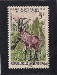 Stamps Senegal -  hippotrague