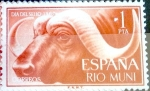 Stamps Spain -  Intercambio nf4b 0,25 usd 1 pta. 1962