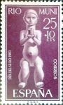Stamps Spain -  Intercambio fd3a 0,25 usd 25 + 10 cents. 1961