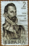 Sellos de Europa - Espa�a -  Don Fadrique de Toledo - Forjadores de America