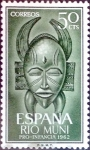 Stamps Spain -  Intercambio m2b 0,25 usd 50 cents. 1962
