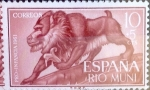 Stamps Spain -  Intercambio fd3a 0,25 usd 10 + 5 cents. 1961