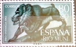 Stamps Spain -  Intercambio fd3a 0,25 usd 80 + 20 cents. 1961