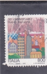 Sellos de Europa - Italia -  50 aniversario Piano Marshall