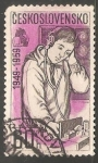Stamps Czechoslovakia -  10 años de la organización de pioneros