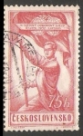 Stamps Czechoslovakia -  IV. Congreso Sindical Mundial
