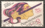 Stamps Czechoslovakia -  Juegos Olimpicos de Montreal 1976 - Lanzamiento de javalina