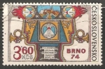 Stamps Czechoslovakia -  Símbolos sel servicio postal 