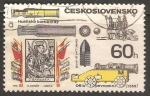 Stamps Czechoslovakia -  Cañon de guerra
