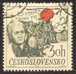 Stamps Czechoslovakia -  25th aniversario de la Batalla del paso de Dukla