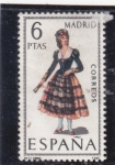 Stamps : Europe : Spain :  MADRID-trajes regionales (24)