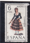 Stamps Spain -  MADRID-trajes regionales (24)