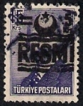 Stamps : Asia : Turkey :  Presidente, Ismet Inönü