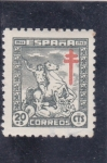 Stamps Spain -  Pro-tuberculosos (24)