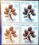 Stamps Spain -  Intercambio 1,00 usd 4 x 1,50 ptas. 1967