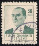 Stamps Turkey -  Kemal Ataturk