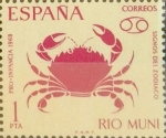Stamps : Europe : Spain :  Intercambio 0,30 usd 1,00 ptas. 1968